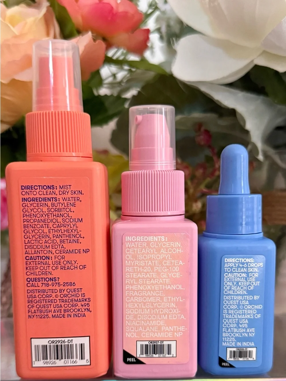 🆕🪷 ORCHID LIMITED EDITION 3-PIECE SKIN CARE COLLECTION. BRAND NEW!